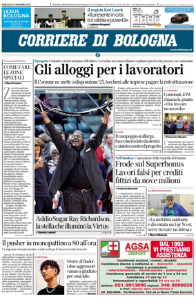 Cover of Corriere di Bologna