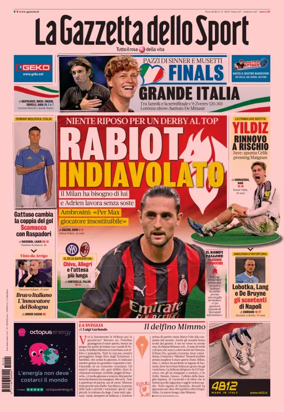 Cover of La Gazzetta dello Sport - Romana