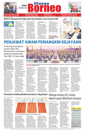 Cover of Utusan Borneo (Sabah)
