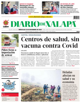 Cover of Diario de Xalapa