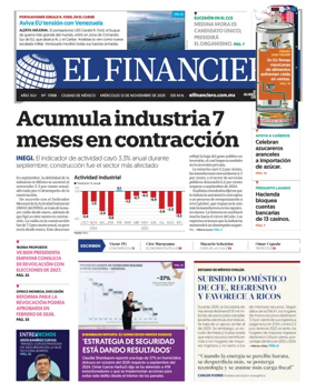 Cover of El Financiero
