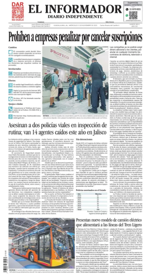 Cover of El Informador