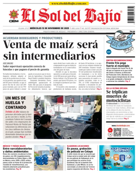 Cover of El Sol de Bajío