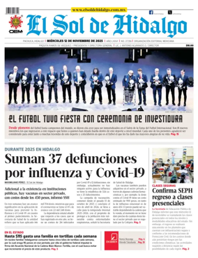 Cover of El Sol de Hidalgo