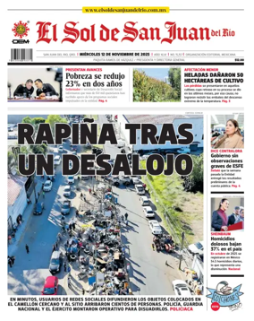 Cover of El Sol de San Juan del Río