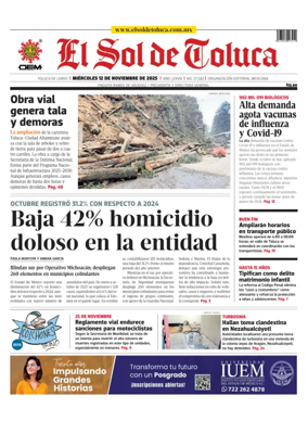 Cover of El Sol de Toluca