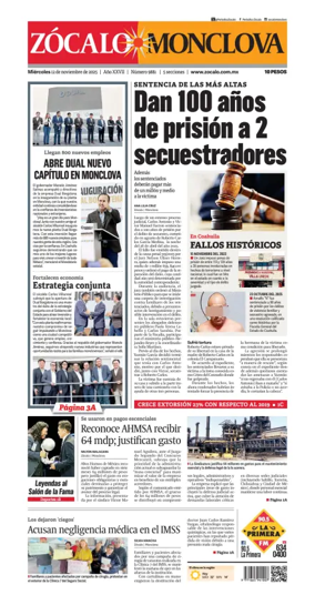 Cover of Zócalo Monclova