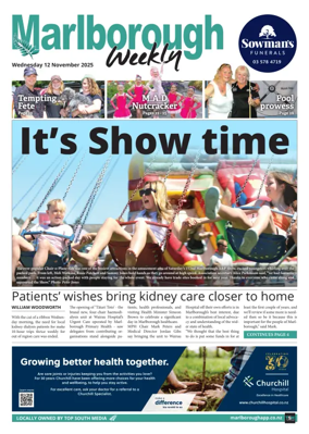 Cover of Marlborough Weekly