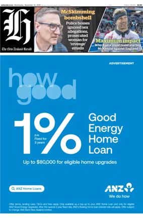 Cover of The New Zealand Herald