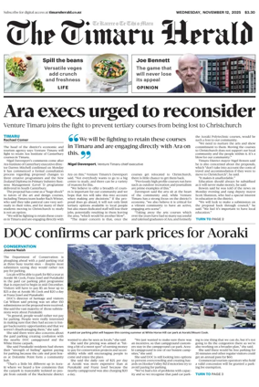 Cover of The Timaru Herald