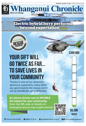 Cover of Wanganui Chronicle