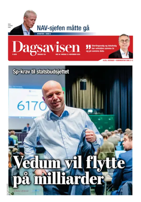 Cover of Dagsavisen