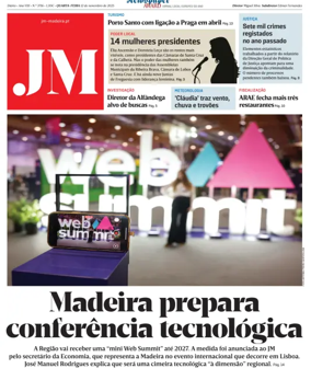 Cover of Jornal Madeira