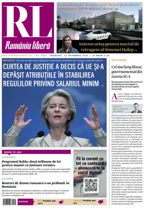 Cover of Romania Libera