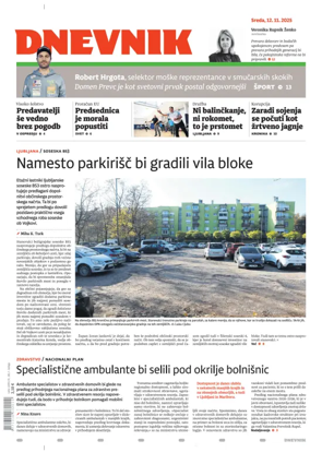Cover of Dnevnik (Slovenija)