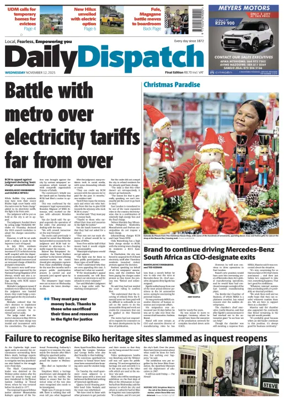 Cover of Daily Dispatch