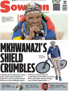 Cover of Sowetan