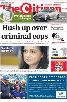 Cover of The Citizen (Gauteng)