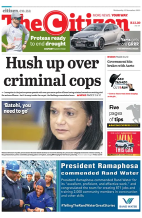 Cover of The Citizen (KZN)