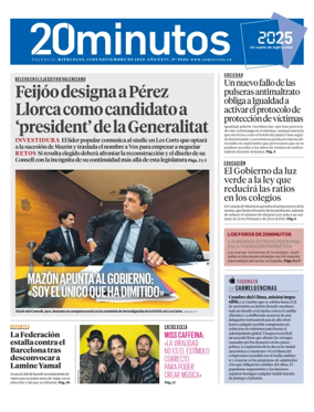 Cover of 20 Minutos Valencia