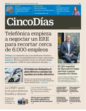 Cover of Cinco Días