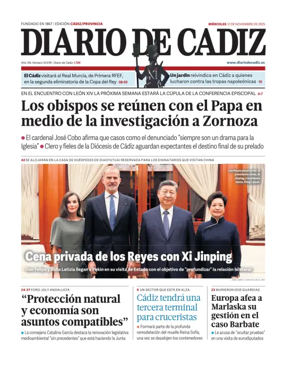 Cover of Diario de Cadiz