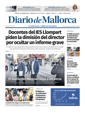 Cover of Diario de Mallorca