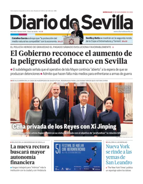 Cover of Diario de Sevilla