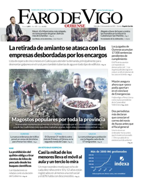 Cover of Faro de Vigo (Ourense)