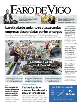 Cover of Faro de Vigo (Pontevedra)