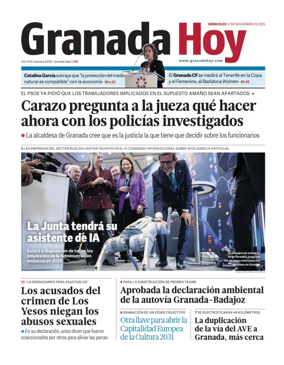 Cover of Granada Hoy
