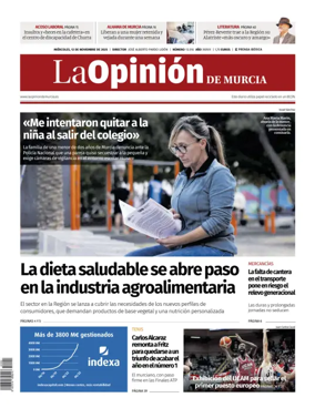 Cover of La Opinión de Murcia