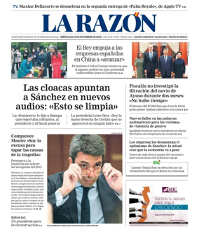 Cover of La Razon (Levante)