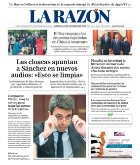 Cover of La Razon (Madrid)