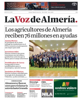 Cover of La Voz de Almería