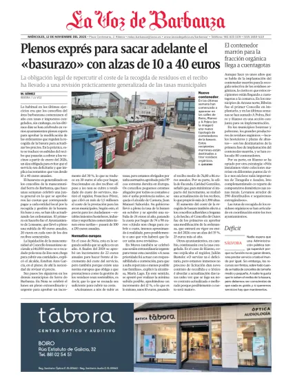 Cover of Barbanza local