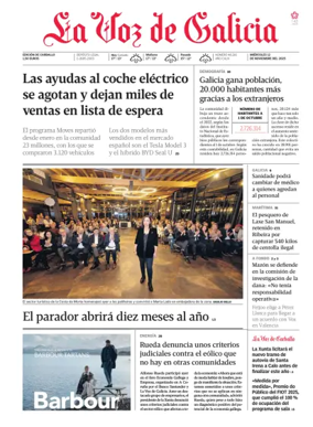 Cover of La Voz de Galicia (Carballo)