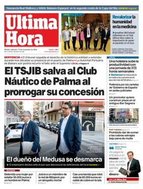 Cover of Ultima Hora