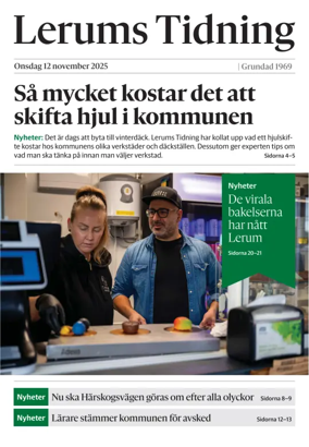 Cover of Lerums Tidning