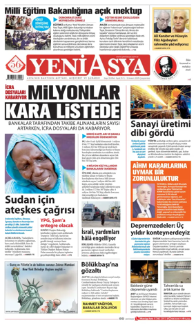 Cover of Yeni Asya