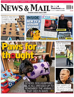 Cover of Aldershot News & Mail