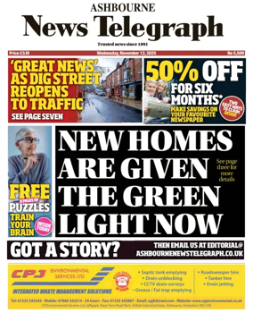 Cover of Ashbourne News Telegraph