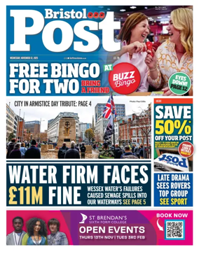 Cover of Bristol Post