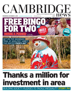 Cover of Cambridge News