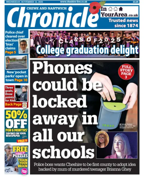 Cover of Crewe Chronicle