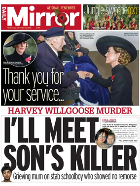 Cover of Daily Mirror