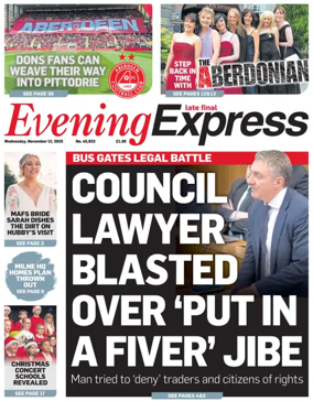 Cover of Evening Express (Extra Edition)