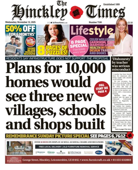 Cover of Hinckley Times