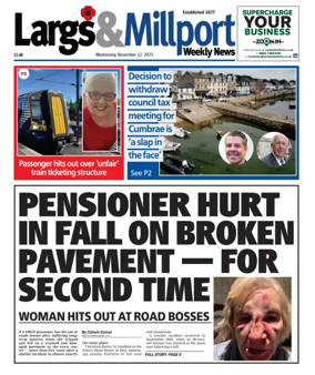 Cover of Largs & Millport Weekly News