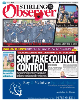 Cover of Stirling Observer